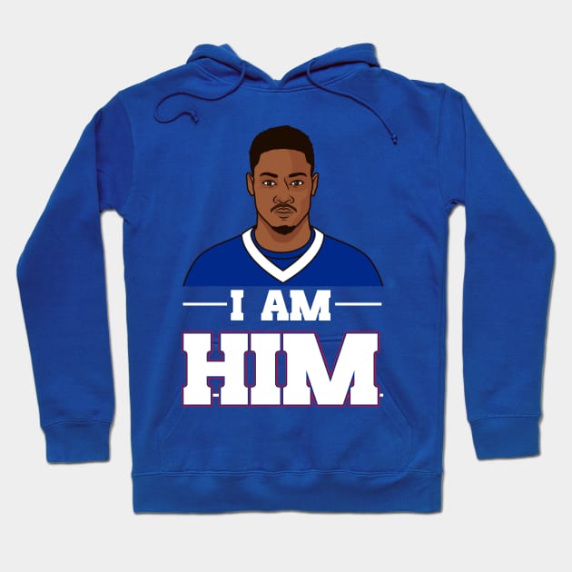 I Am Him Hoodie by Table Smashing